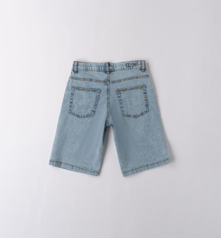 Bermudy dla chłopca iDO 4B668 kolor jasny jeans