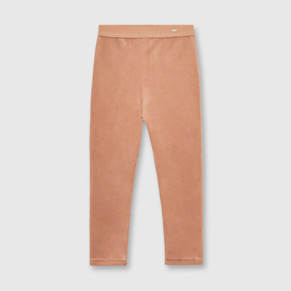 Legginsy aksamitne dla dziewczynki Mayoral 712 – kolor toffee – 92-140 cm