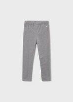 Legginsy dzianinowe dla dziewczynki Mayoral 717 – kolor stalowy – 92-140 cm
