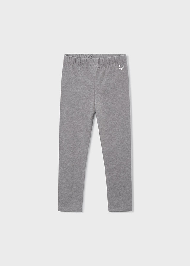 Legginsy dzianinowe dla dziewczynki Mayoral 717 – kolor stalowy – 92-140 cm