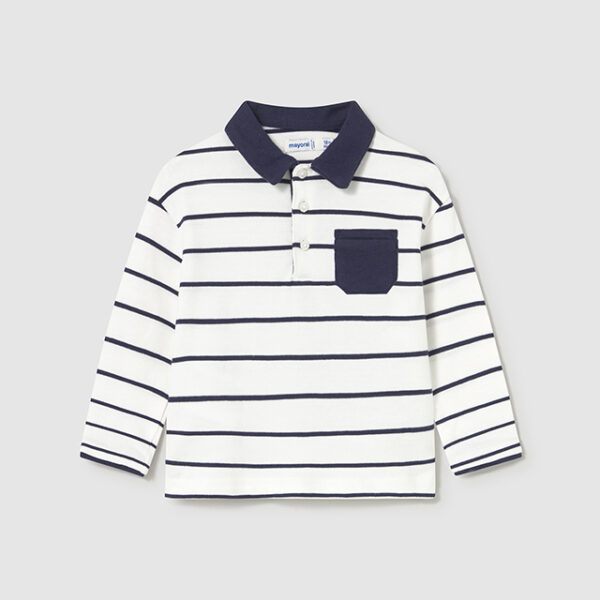 Bluza bez kaptura dla chłopca Mayoral 2426  -kolor granatowy - 68-104 cm