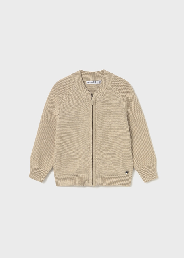Sweter dla chłopca Mayoral 2351 - kolor kremowy - 68-104 cm