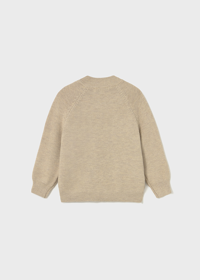 Sweter dla chłopca Mayoral 2351 - kolor kremowy - 68-104 cm