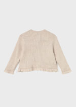Sweter dla dziewczynki Mayoral 2358 - kolor tapioka - 68-104 cm