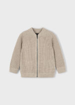 Sweter dla chłopca Mayoral 4385 - kolor beżowy - 92-140 cm