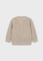 Sweter dla chłopca Mayoral 4385 - kolor beżowy - 92-140 cm