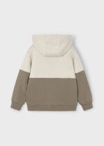 Bluza z kapturem dla chłopca Mayoral 4426 - kolor tahini - 92-140 cm