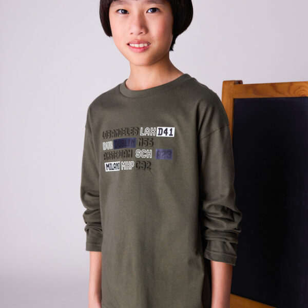 Bluza dla chłopca Mayoral 7420 - kolor czarny - 128-172 cm
