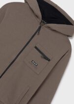 Bluza z kieszonka dla chłopca Mayoral 7419 kolor mud - 128-172 cm