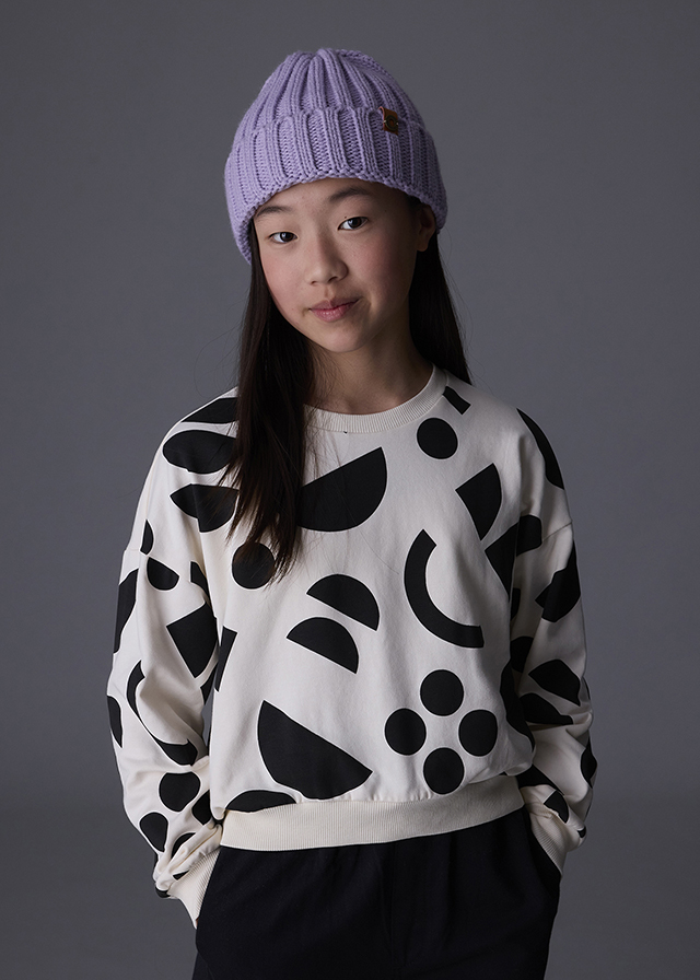 Bluza dla dziewczynki Mayoral 7426 - kolor macchiato - 128-167 cm