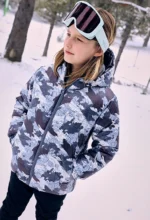 Parka dwustronna dla chłopca Boboli 512200 – moro