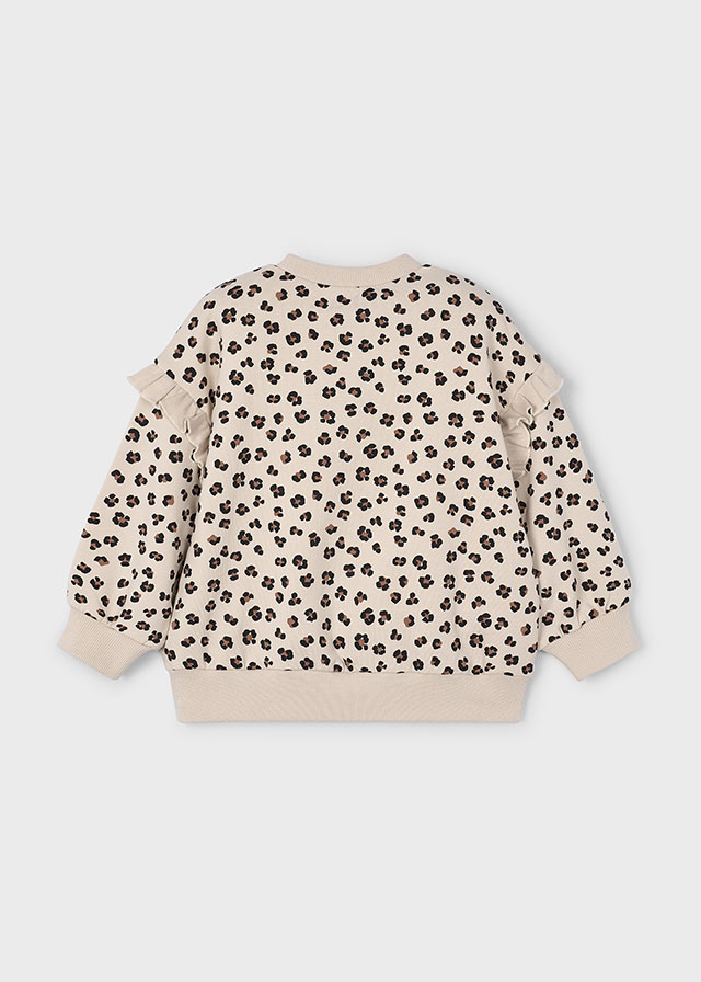 Bluza dla dziewczynki Mayoral 4433 – kolor piaskowy – kolekcja Mini – 92–140 cm