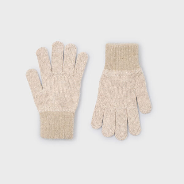 Dzianinowy krótki sweter w paski 4014 – kolor macchiato – 92-140 cm