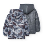 Parka dwustronna dla chłopca Boboli 512200 – moro – 104–152 cm