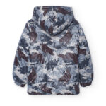 Parka dwustronna dla chłopca Boboli 512200 – moro – 104–152 cm