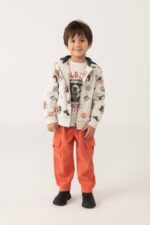 Rozpinana bluza dla chłopca Boboli 312107 – nadruk – 92–140 cm