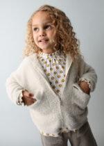 Bluza dla dziewczynki Mayoral 4316 - kolor almond - 92-140 cm