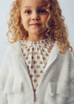 Bluza dla dziewczynki Mayoral 4316 - kolor almond - 92-140 cm