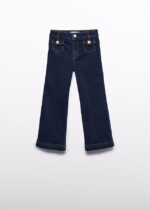 Spodnie jeans dla dziewczynki Mayoral Abel&Lula 5722 – ciemny – 110-140 cm