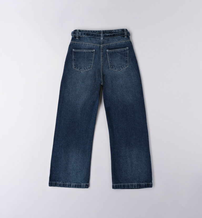 Spodnie jeans dla dziewczynki iDO 4.F531- medium - 128-152 cm
