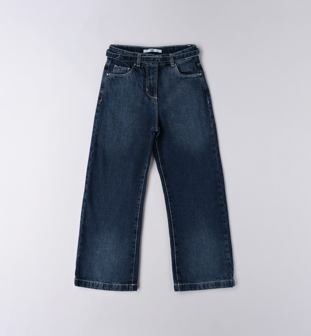 Spodnie jeans dla dziewczynki iDO 4.F531- medium - 128-152 cm