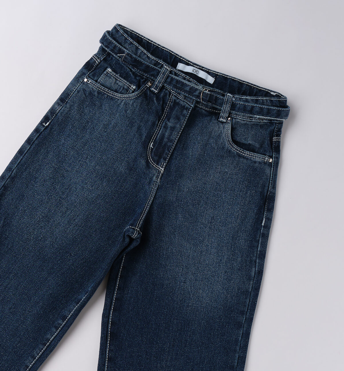 Spodnie jeans dla dziewczynki iDO 4.F531- medium - 128-152 cm