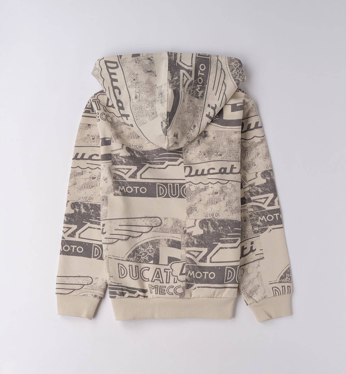 Bluza dla chłopca Ducati G.F621- kremowo-czarna - 128-170 cm