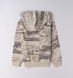 Bluza dla chłopca Ducati G.F621- kremowo-czarna - 128-170 cm