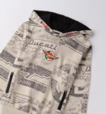 Bluza dla chłopca Ducati G.F621- kremowo-czarna - 128-170 cm