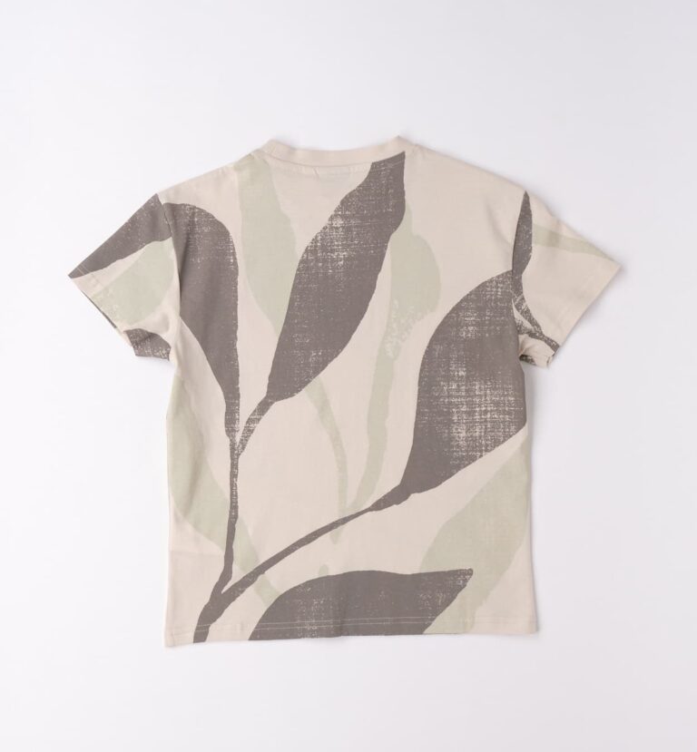 Koszulka w liście palmowe dla chłopca Sarabanda - 0G636