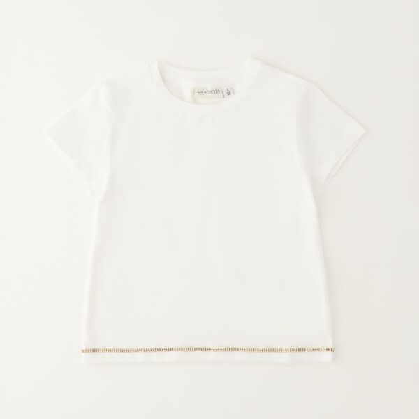 Krótka koszula jeansowa dziewczęca Sarabanda - 0G310