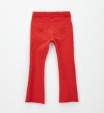 Czerwone spodnie dziewczęce typu dzwony iDO - 4G372