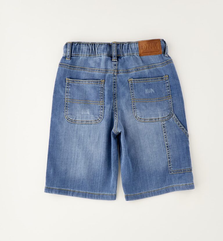 Jeansowe bermudy chłopięce iDO Denim Raw - 4G792