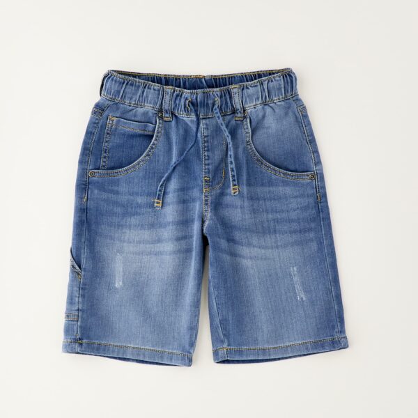 Krótka koszula jeansowa dziewczęca Sarabanda - 0G310