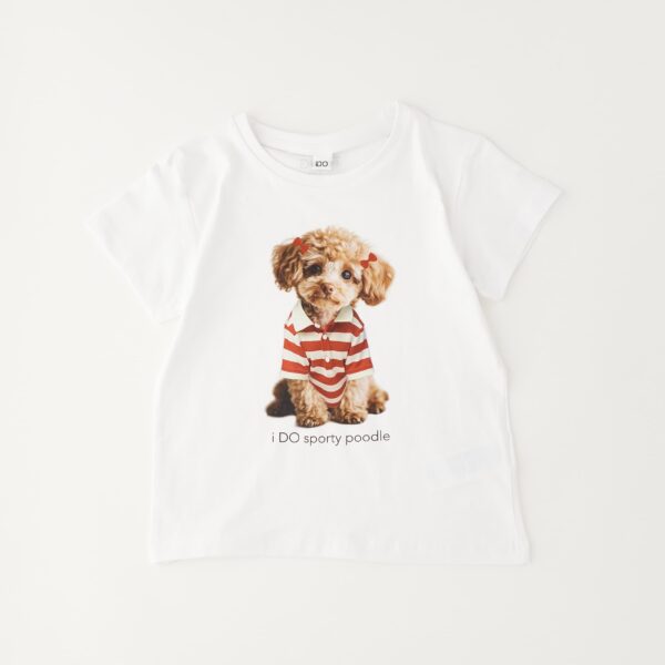 Biała koszulka z pieskiem w kapeluszu iDO - 4G831.G3