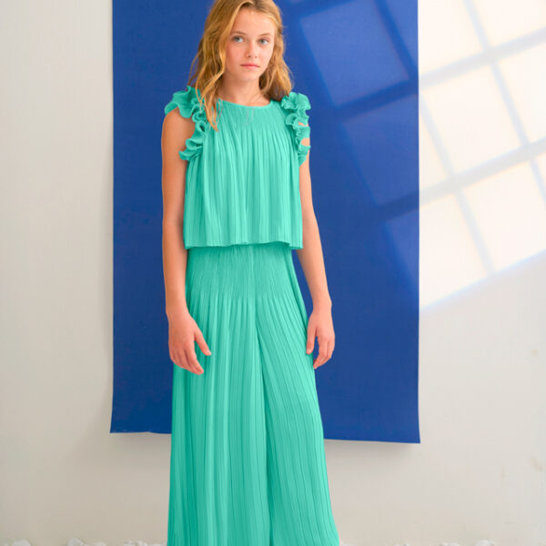 Set spinek do włosów z kwiatami Różowy Abel & Lula - 5470