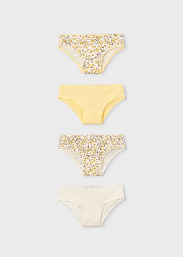 Figi bawełniane dla dziewczynki waniliowe Mayoral - 10174