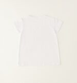 Biała koszulka z czerwonym napisem iDO - 4G354