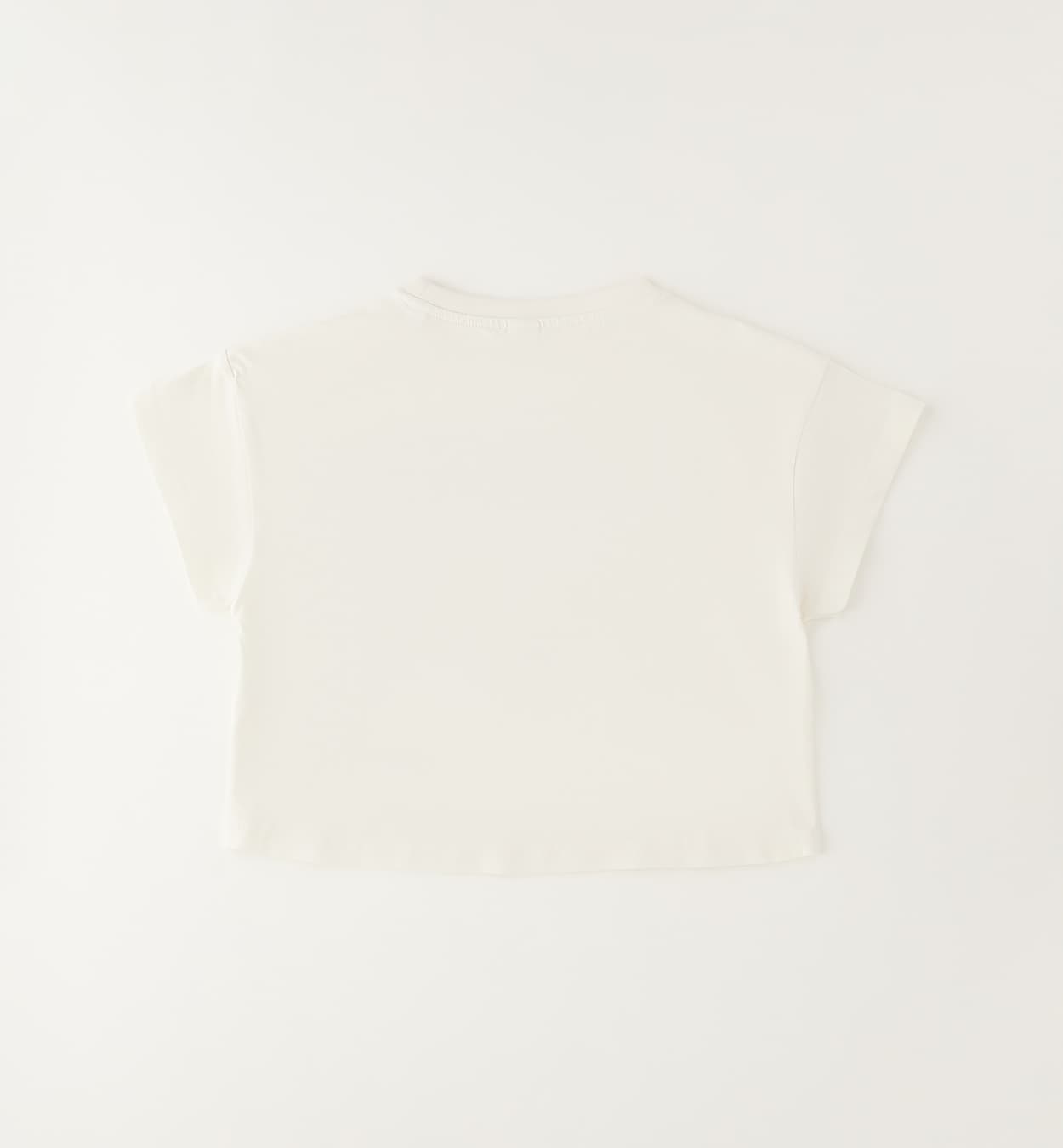 Krótka koszulka dziewczęca crop top iDO - 4G833