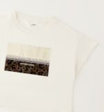 Krótka koszulka dziewczęca crop top iDO - 4G833