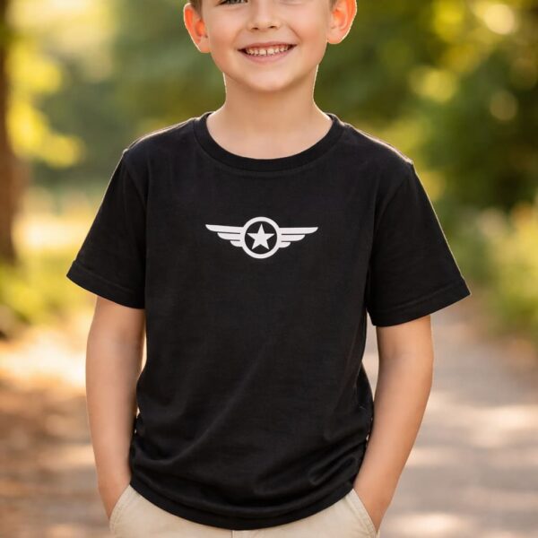 Czerwona koszulka z aplikacją byka Entlik