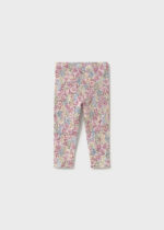 Legginsy dziewczęce w kwiaty Mayoral malwa - 2778