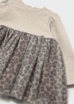 Sukienka dziewczęca dzianinowa Mayoral z tiulem – 2941