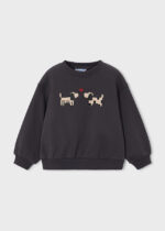 Bluza dziewczęca z aplikacją Mayoral Puppy – 4407